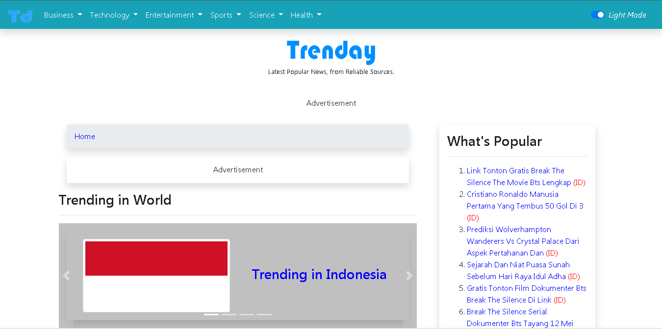 Trenday.xyz